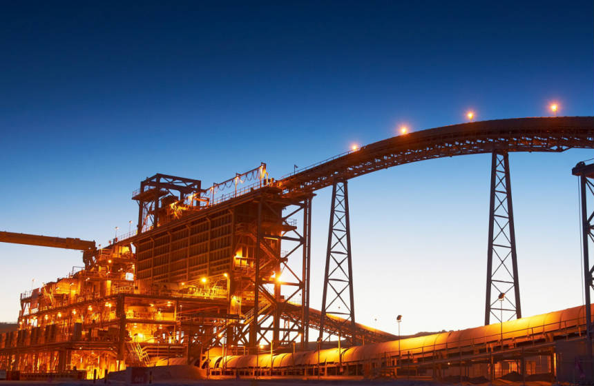 BHP's Spence copper mine, Atacama desert, Chile