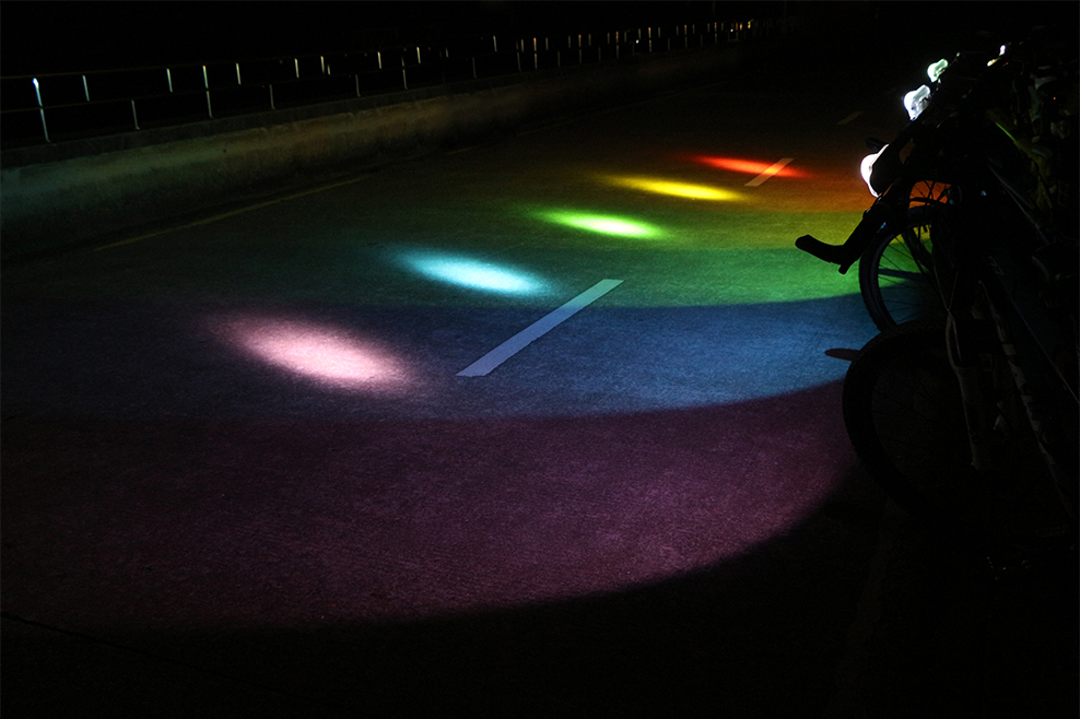 Optical Lens Lighting Effect: Colourful 2