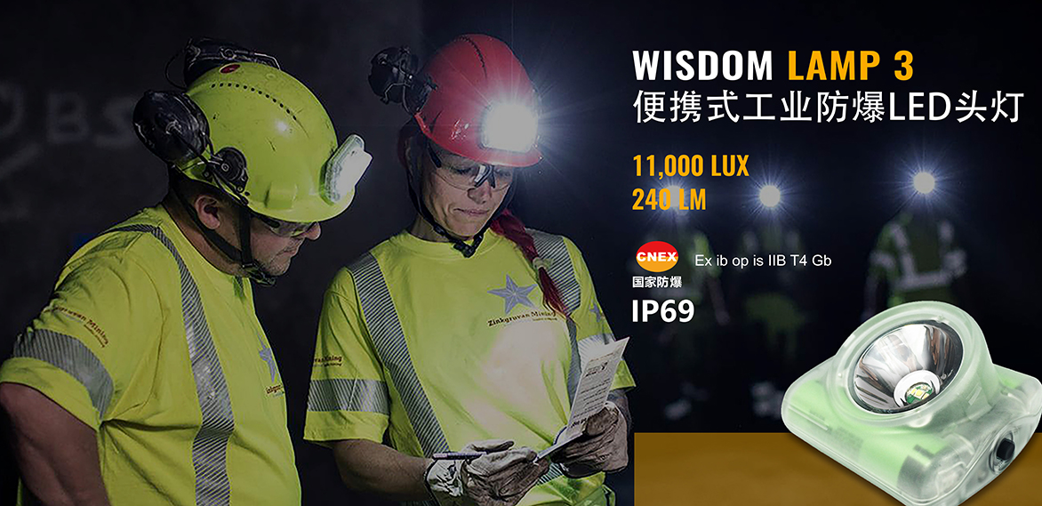 WISDOM 便携式工业防爆LED头灯